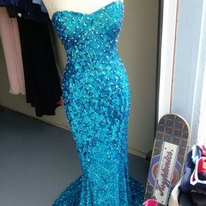 Sequin Mermaid Formal Dress